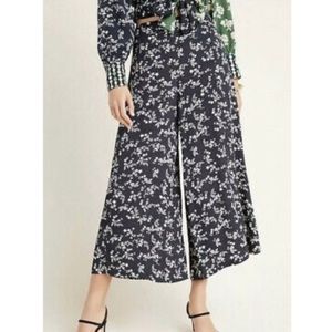 Kachel x Anthropologie Floral Wide Leg Pants